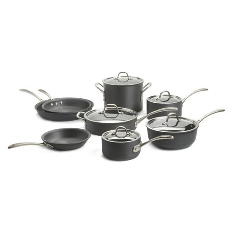 calphalon 13 piece commercial cookware set